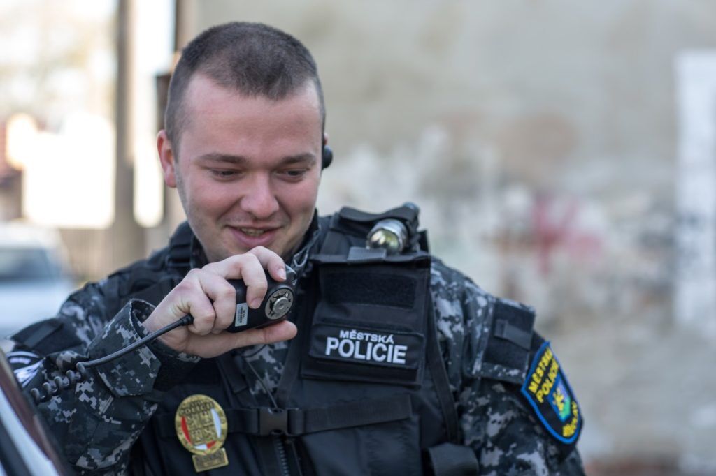 Digitální radiostanice Hytera u Městské policie Břeclav