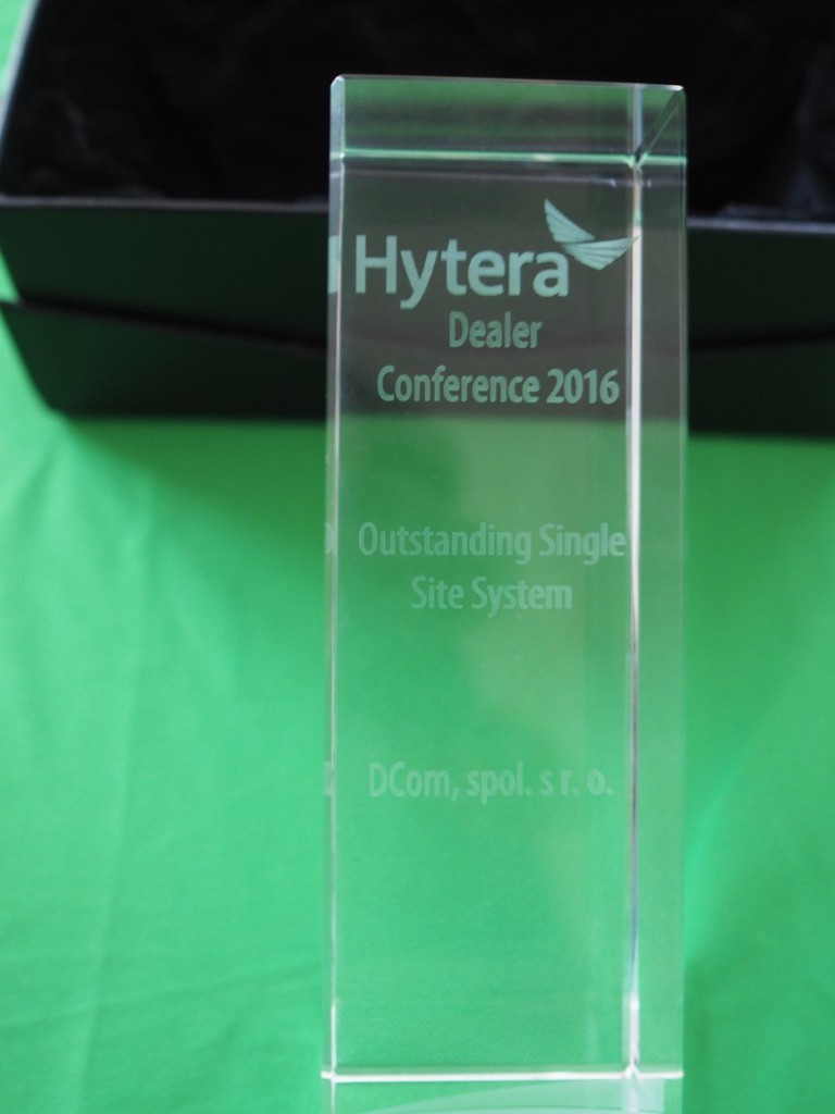 Hytera ocenění pro DCom