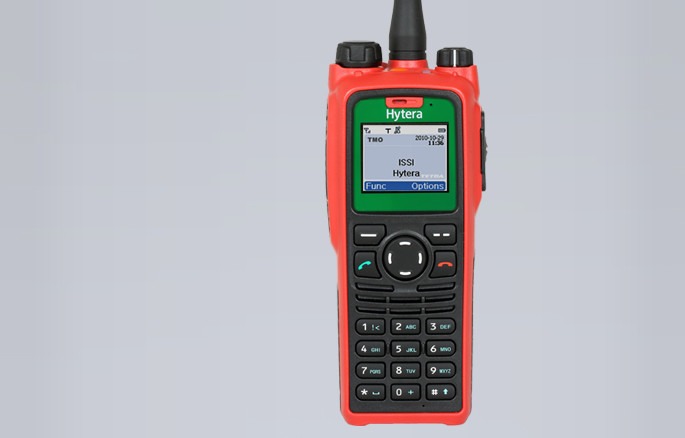 Radiostanice Hytera PT790Ex pro radiové sítě TETRA s certifikací ATEX "ia"