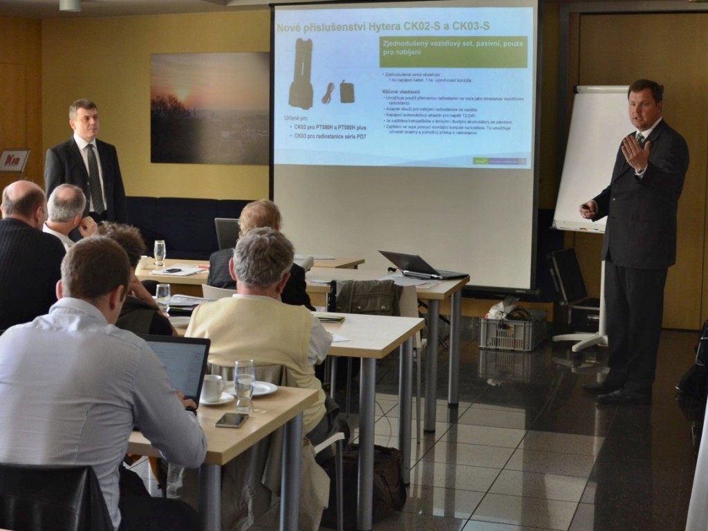 Hytera představila novinky na semináři v Brně
