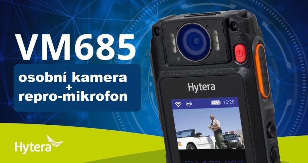 Osobní kamera a mikrofon s reproduktorem