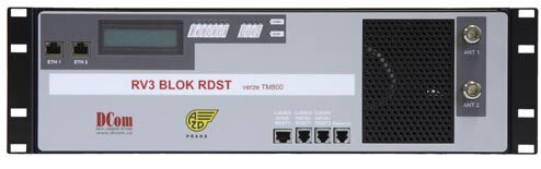 Blok dálkově ovládané radiostanice pro dispečerský systémy RadioVoice 3