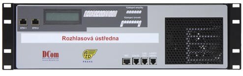 Digitální rozhlasová ústředna