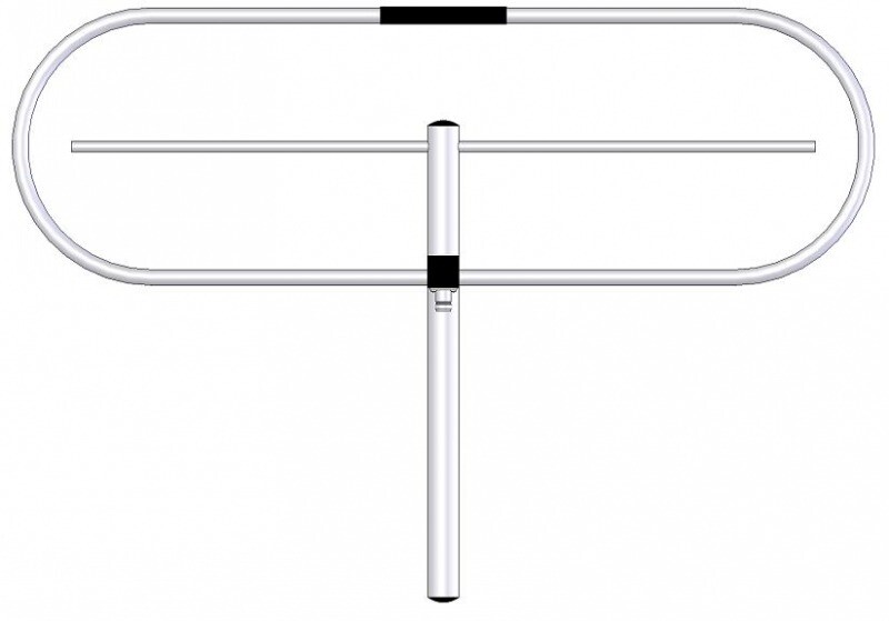Všesměrová anténa pro pásmo 80 MHz ZZ81