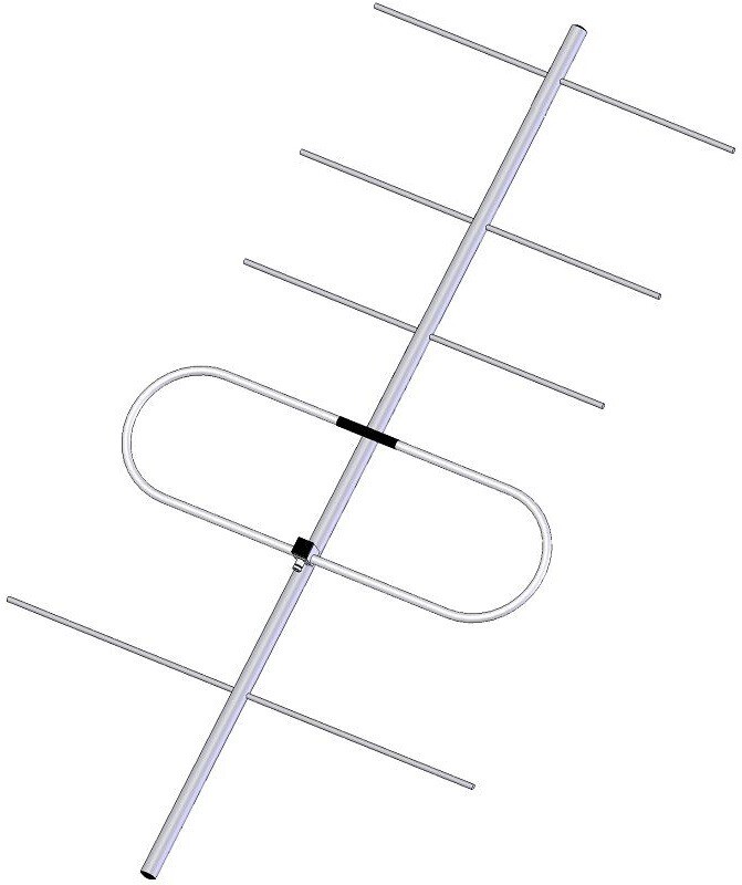 Směrová základnová VHF anténa ZZ205
