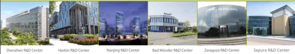 Společmost Hytera má 10 vývojových center po celém světě