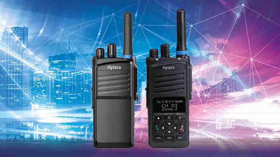 Digitální vysílačky Hytera pro profesionální radiokomunikační sítě TETRA