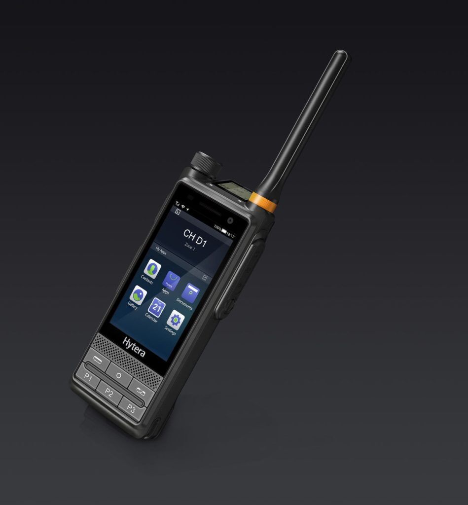 Android radiostanice Hytera PTC680 spojení TETRA a LTE