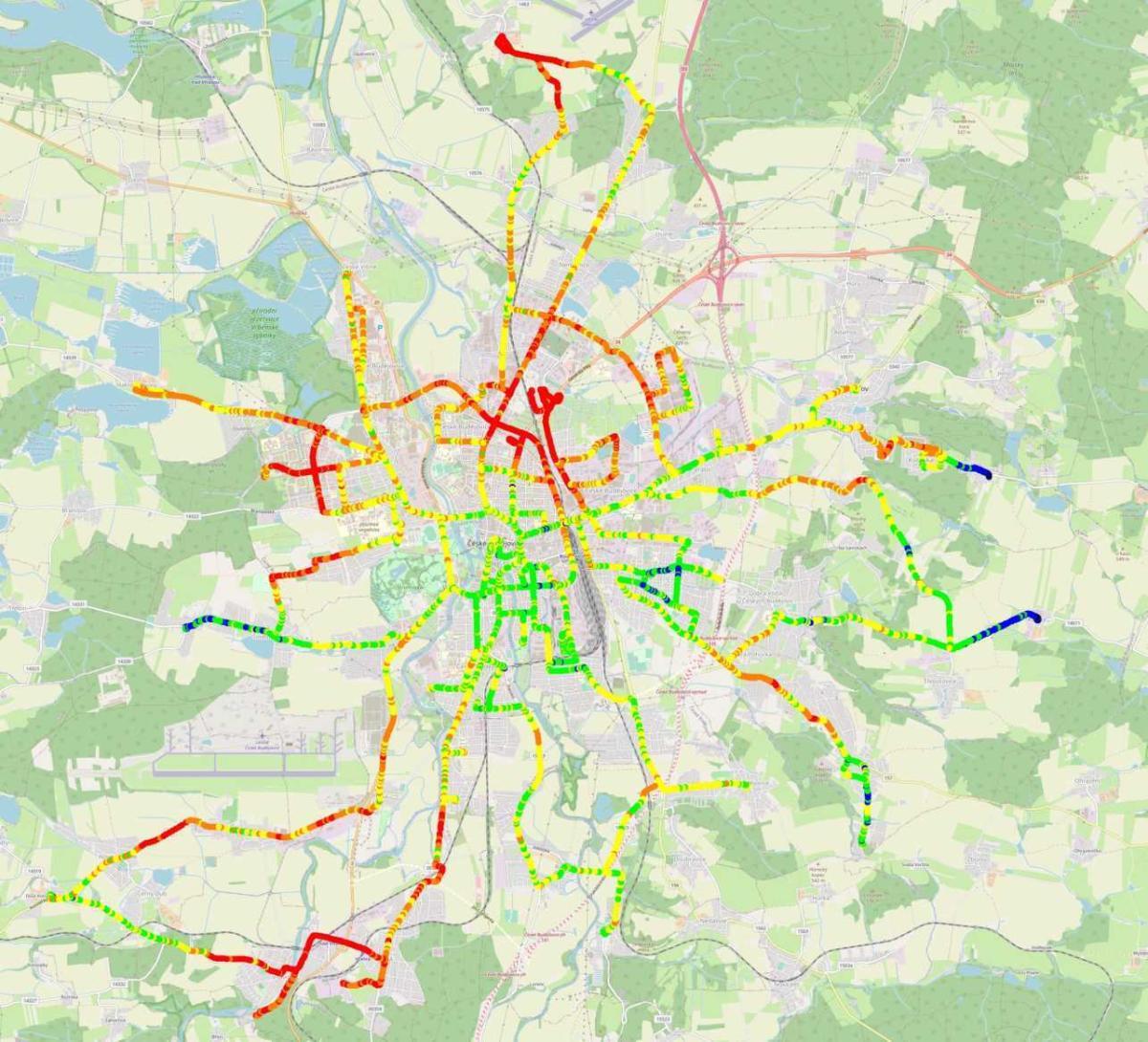 Automatizované měření pokrytí území radiovým signálem z jednotlivých základnových stanic umožní získat přehled kvalitě radiové sítě
