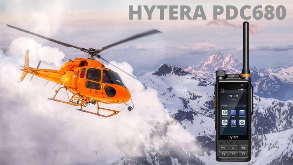 Multi-režimová radiostanice Hytera PDC680 spojuje digitální technologie DMR 4G LTE v jednom chytrém zařízení s OS Android