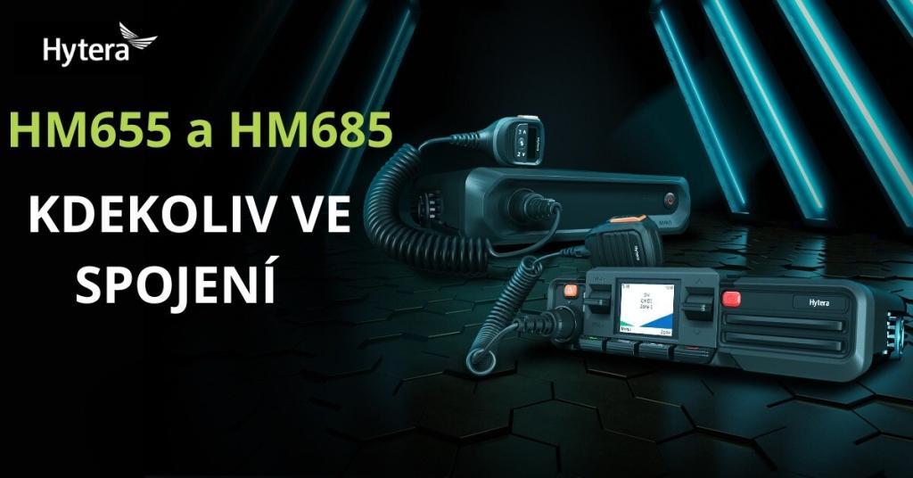 Digitální vozidlové vysílačky Hytera HM655 a HM685 jsou připraveny zajistit spojení kdekoliv to jejich uživatel potřebuje.