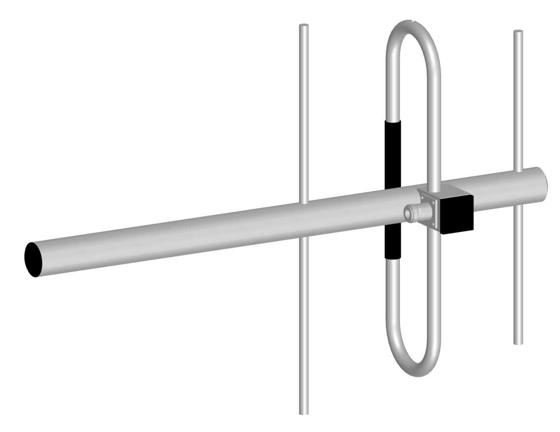 Základnová anténa ZZ403 je směrová anténa určená pro UHF pásmo 420-470 MHz. Zisk antény je 4,5 dBd. Anténa je odolná a spolehlivá.