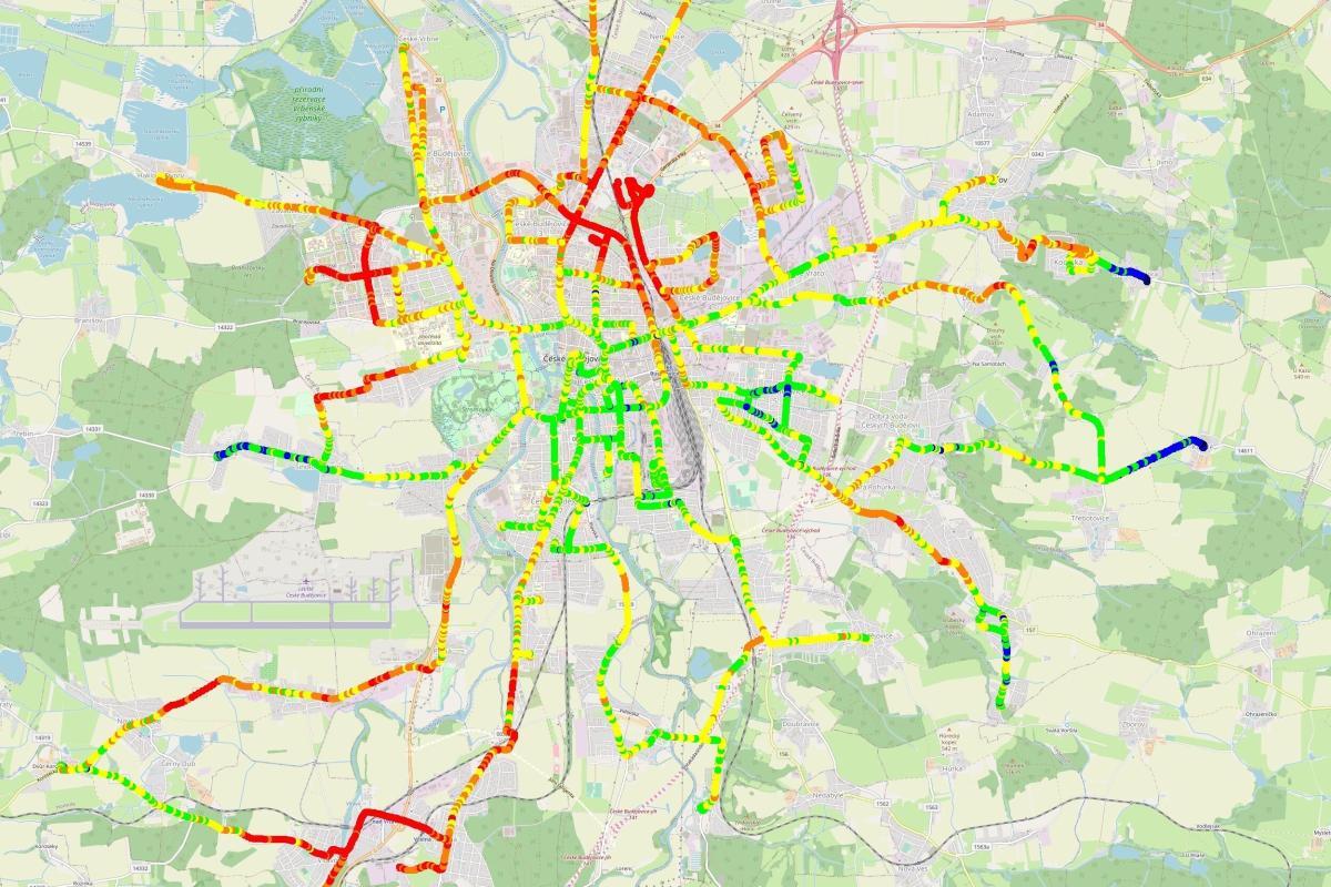Nabízíme měření pokrytí zájmové oblasti signálem radiové sítě