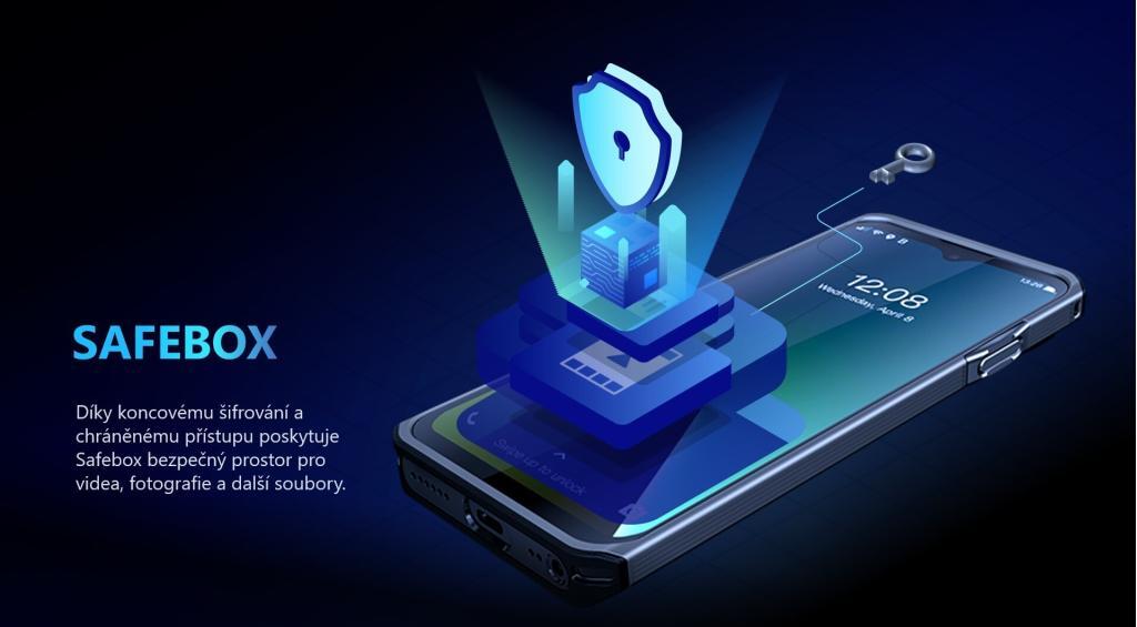 SafeBox zajistí bezpečné uložení dat včetně fotografií a videa
