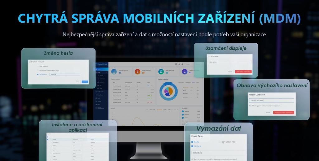 Hytera nabízí profesionální MDM správu mobilních zařízení