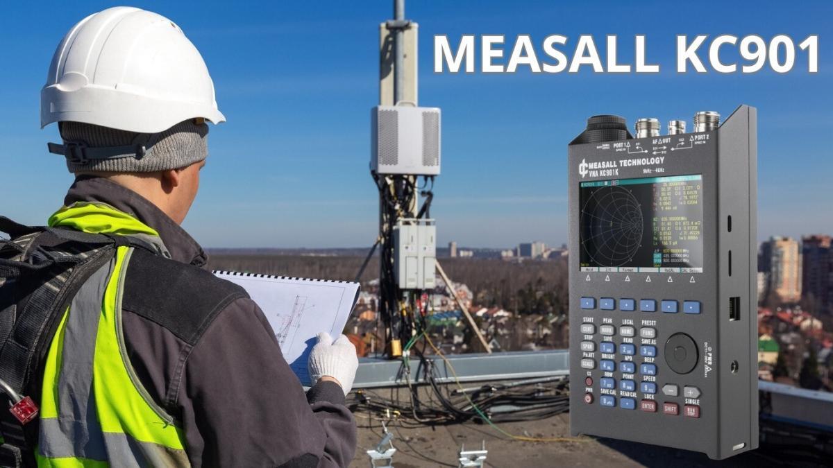 DCom nabízí přenosné vektorové analyzátory MEASALL KC901