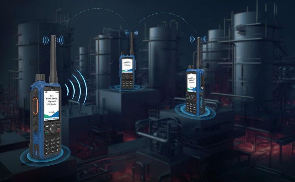 ATEX vysílačky Hytera HP795Ex a HP715Ex nabízejí díky inovacím vylepšený dosah rádiové komunikace.